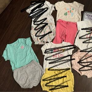 Colorful Baby Clothing Set 2 outfits